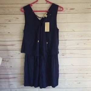 Michael Kors navy romper